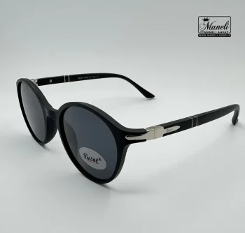 عینک آفتابی  UV400 مدل گرد مشکی