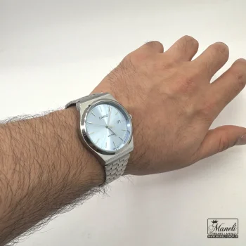 ساعت کاسیو (casio)  سیلور صفحه ی آبی