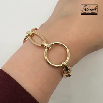 دستبند طلایی  ژوپینگ زنانه مشابه طلا