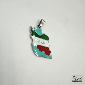 پلاک ایران با لوگوی فروهر و تکست ایران - Image 4