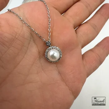 گردنبند جواهری مرواریدی - Image 3
