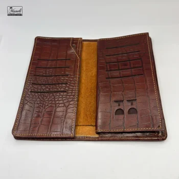 ست هدیه ای مدیریتی چرم (کیف و کمربند و فندک و جاکارتی) - Image 5
