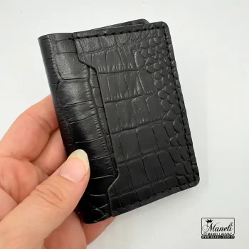 ست جاکارتی و کیف بلند و جاسویچی مشکی - Image 2