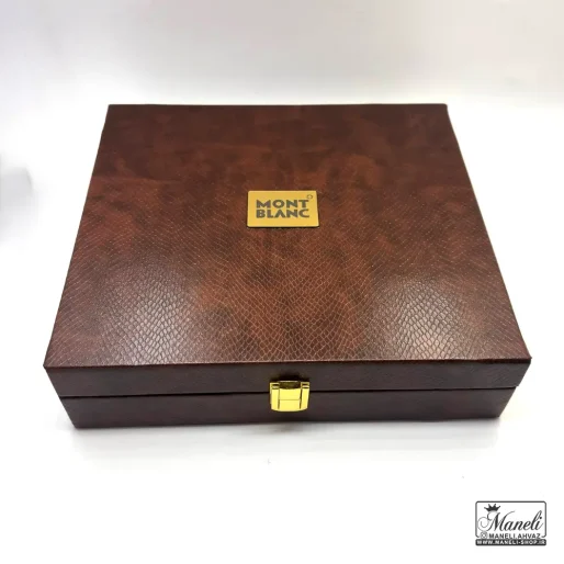 set leather montblanc 1