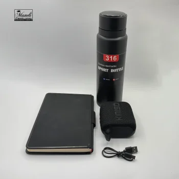 ست هدیه ای اسپیکر-دفتر یادداشت- فلاسک مسافرتی - Image 9
