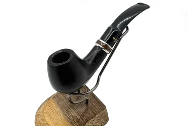 پیپ چوبی مشکی capitan black با حلقه زیبا