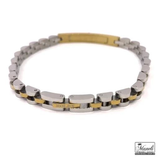 bracelet rolex steel silvergold 3
