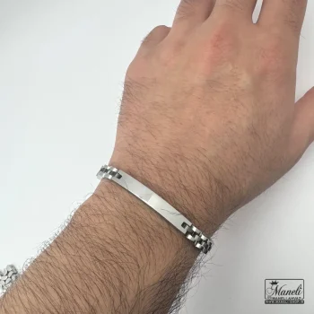 دستبند رولکس قابل حک در دو رنگ - Image 5