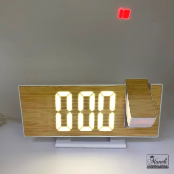 ساعت دیجیتالی رومیزی با پروژکتور نشان دهنده ی ساعت - Image 4