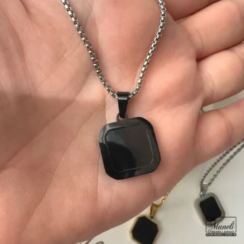 گردنبند مردانه چند ضلعی - Image 4