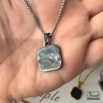 گردنبند مردانه چند ضلعی - Image 6