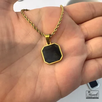 گردنبند مردانه چند ضلعی - Image 3