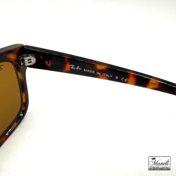 عینک آفتابی ری بن (Ray-Ban) – طرح کائوچویی پلنگی کلاسیک - تصویر 6