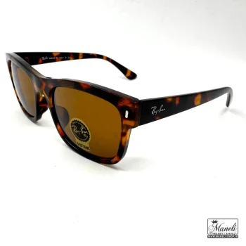 عینک آفتابی ری بن (Ray-Ban) – طرح کائوچویی پلنگی کلاسیک - تصویر 3