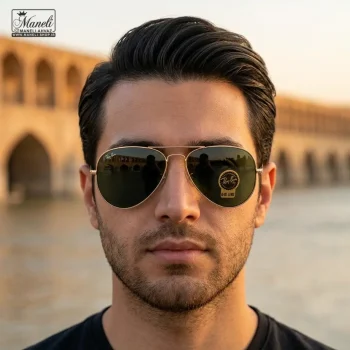 عینک آفتابی مردانه ری بن هوانورد (Aviator) با کیفیت های‌کپی درجه یک - تصویر 2