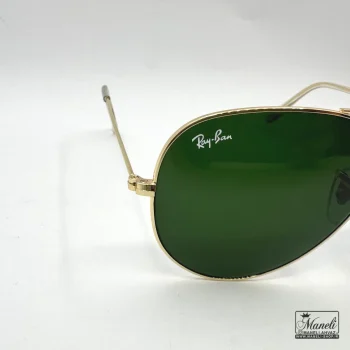 عینک UV ری بن شیشه سبز مدل G-15LENS - تصویر 3