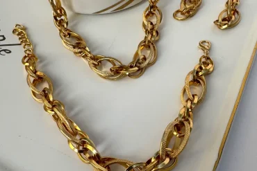 سرویس طلایی سکه ای رنگ ثابت