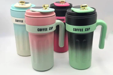 تراول ماگ coffee cup با طرح سایه روشن زیبا